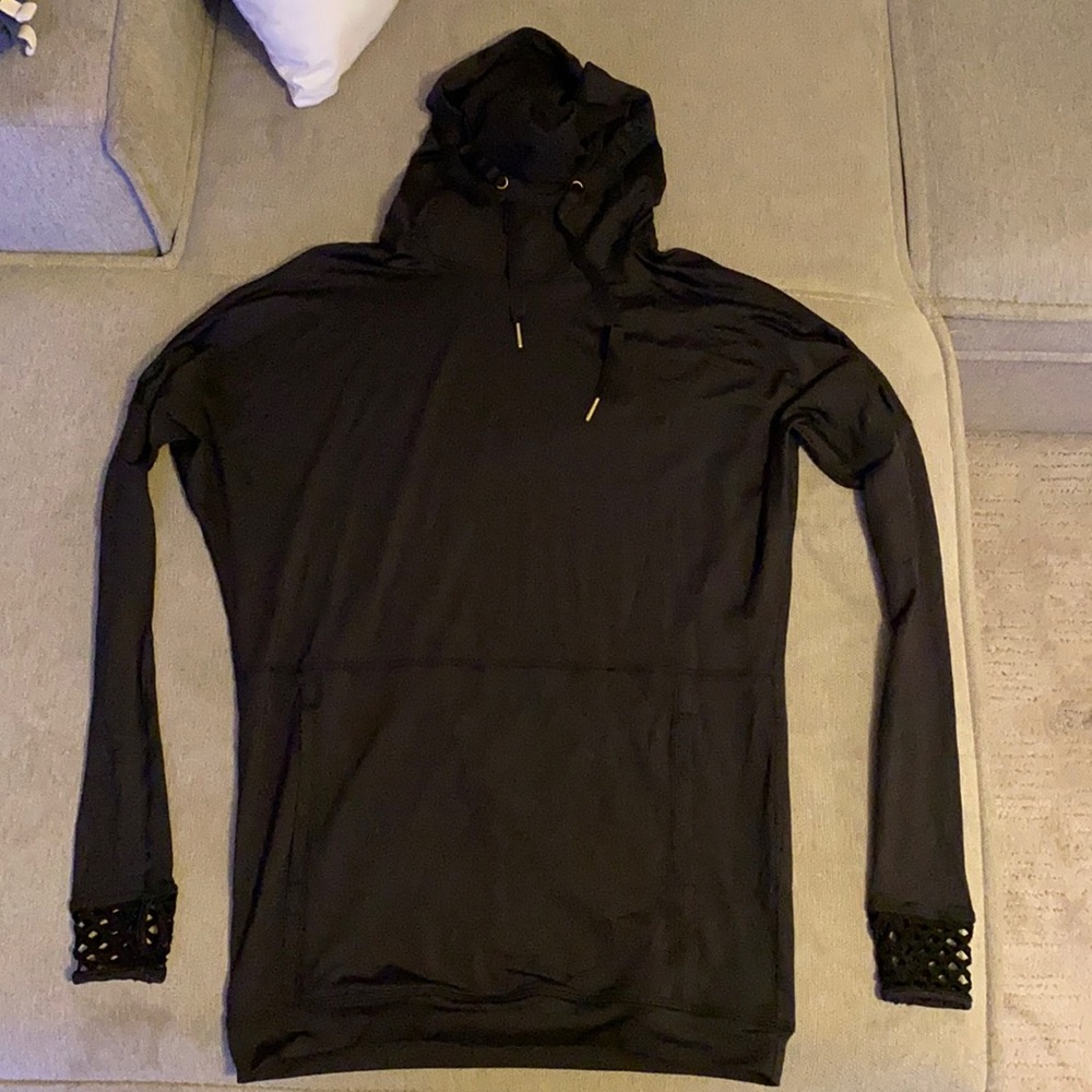 Alala Silky Black Hoodie size XS